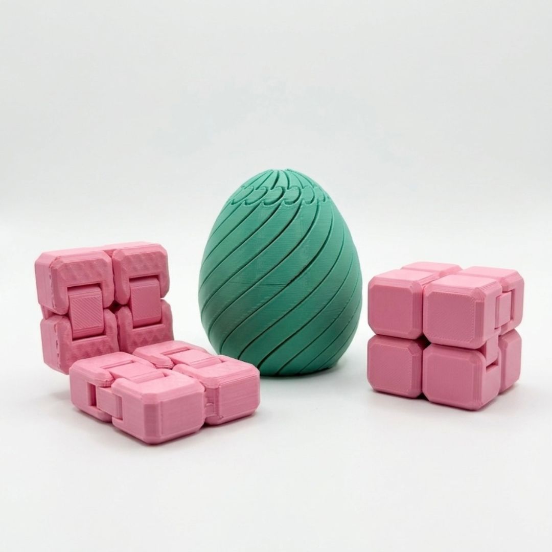 Kit Sensorial Esencial impreso en 3D con texturas para regular ansiedad y foco